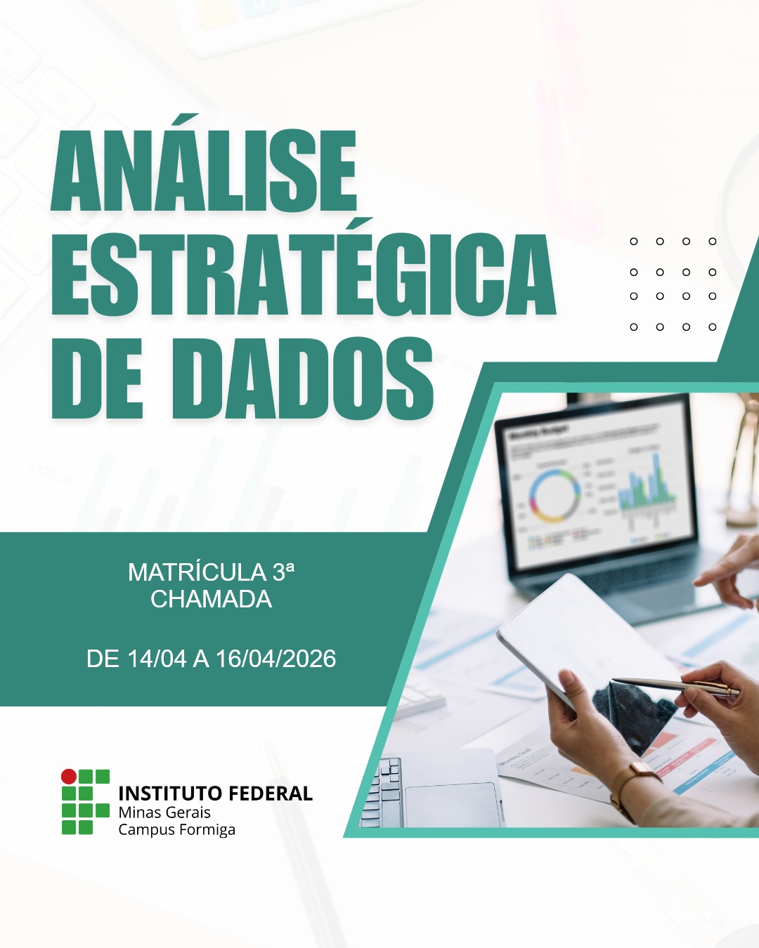 Imagem com dizeres "CONVOCAÇÃO DOS CANDIDATOS SELECIONADOS EM 2ª CHAMADA" e "matrículas de 09/04/2026 a 12/04/2026"